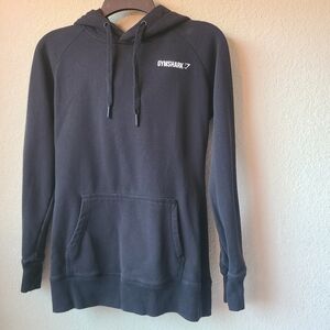 Gymshark Black Pullover Hoodie Women's Size S